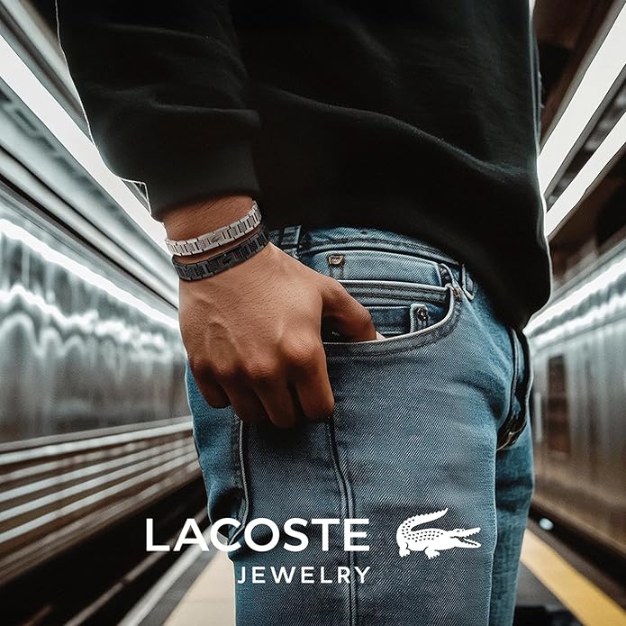 Stainless steel Lacoste bracelet
