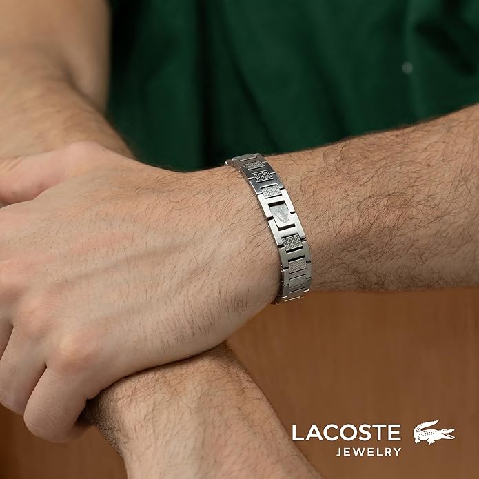 Stainless steel Lacoste bracelet